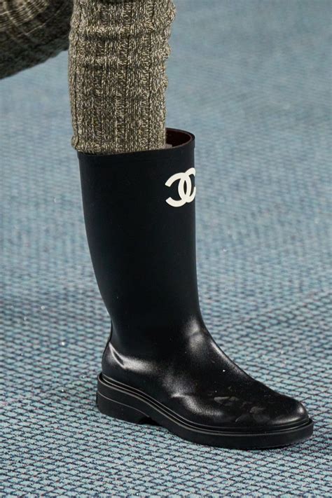 chanel boots snow|chanel rain boots for women.